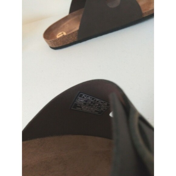 NAUTICA Men's Size 11 Slip-On Sandal 2‎ Buckle Shoe/ Vegan NWT - Picture 12 of 13